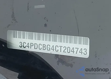 2012 Dodge Journey Sxt из США, поврежденный, VIN 3C4PDCBG4CT204743